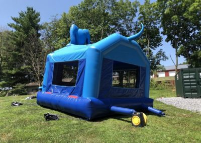 Blue Dog Inflatable - Tail