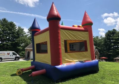 Multi Color Crayola Bounce House Back