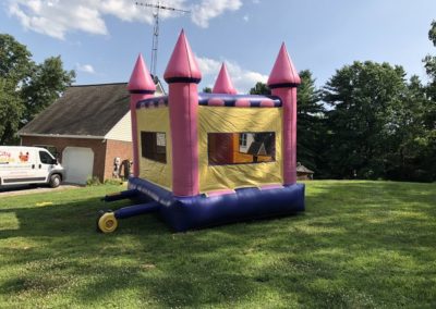 Pink Castle Bounce House 3