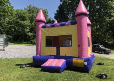 Pink Castle Bounce House 4