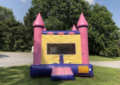 Pink Castle Bounce House