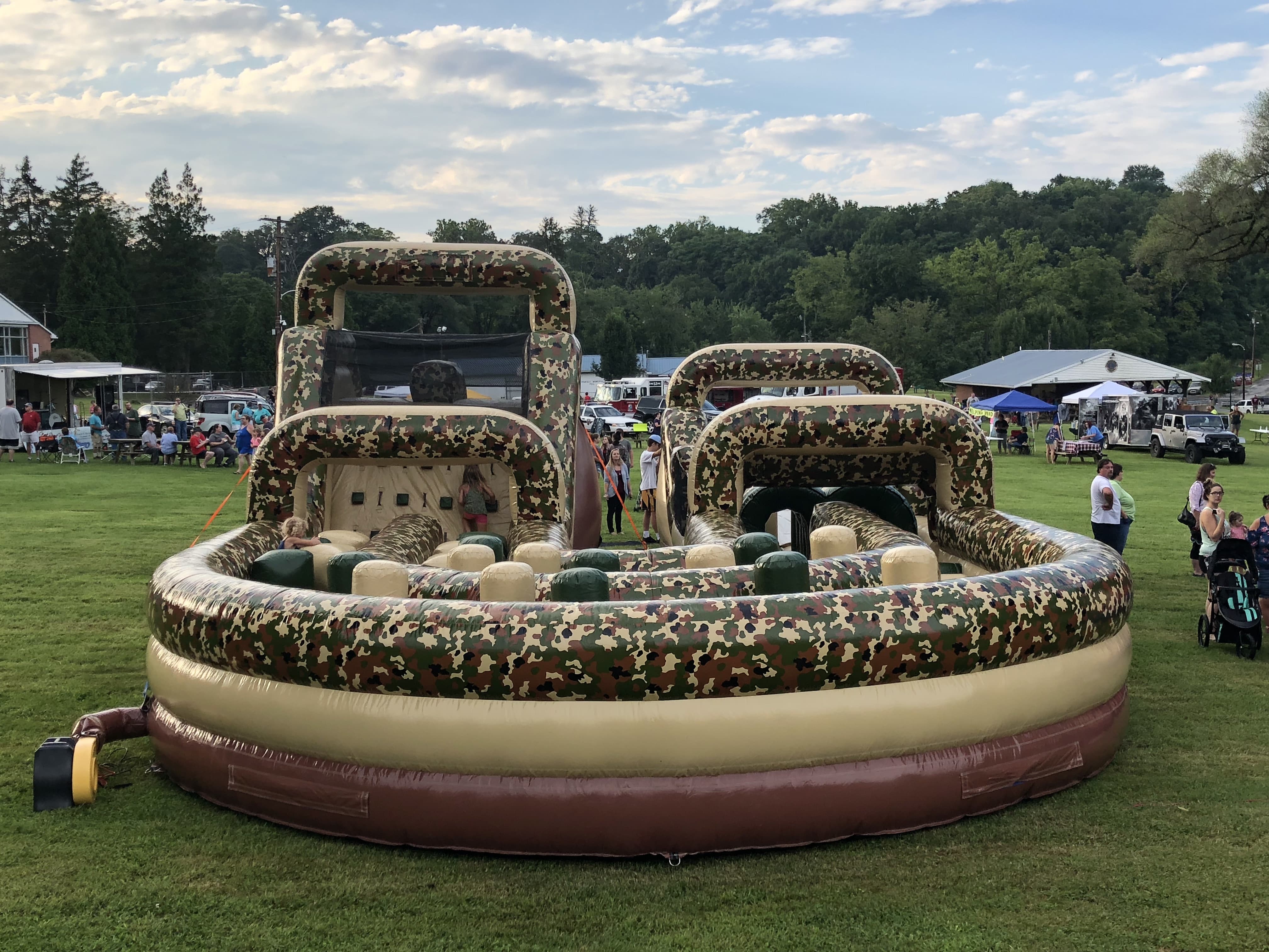 100-ft Camo Obstacle - Back